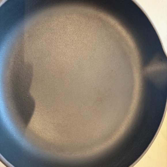 Le Creuset Chestnut Brown #26 Deep Skillet/Fry Pan - Picture 3 of 5
